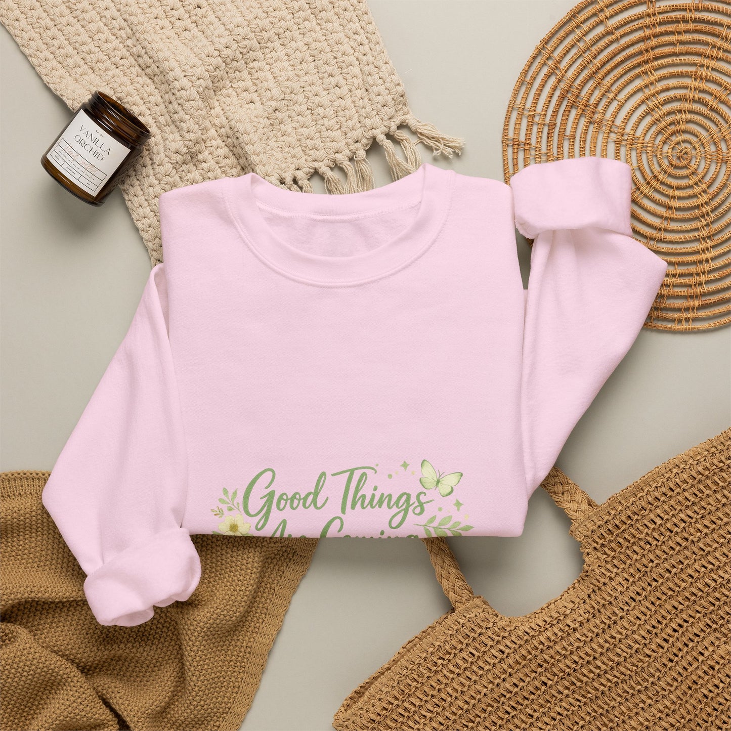 Good Things Are Coming Summer Vibes Crewneck Sweatshirt