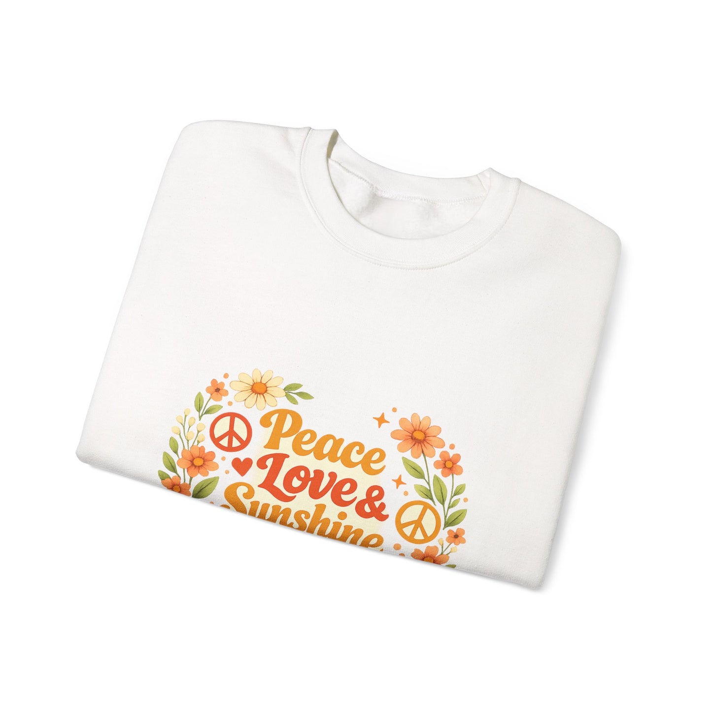 Peace Love and Summer Sweatshirt — Summer Vibes Crewneck