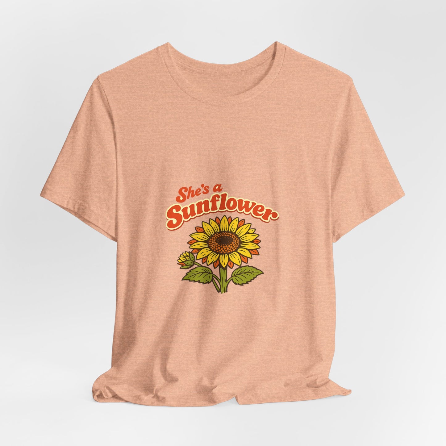 She's a Sunflower Tee — Summer Vibes Floral Graphic T-Shirt