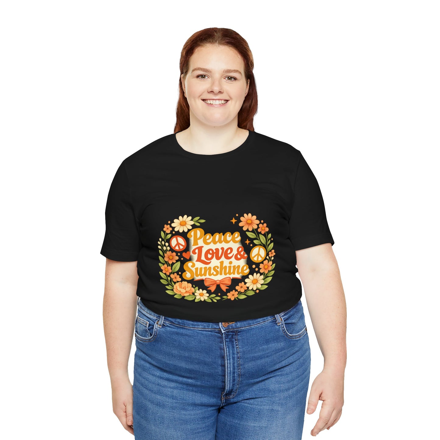 Peace Love and Sunshine Summer Vibes T-Shirt