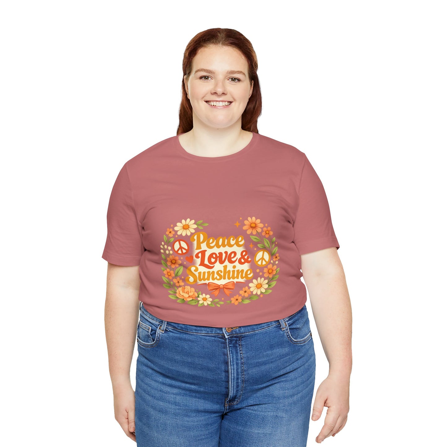 Peace Love and Sunshine Summer Vibes T-Shirt