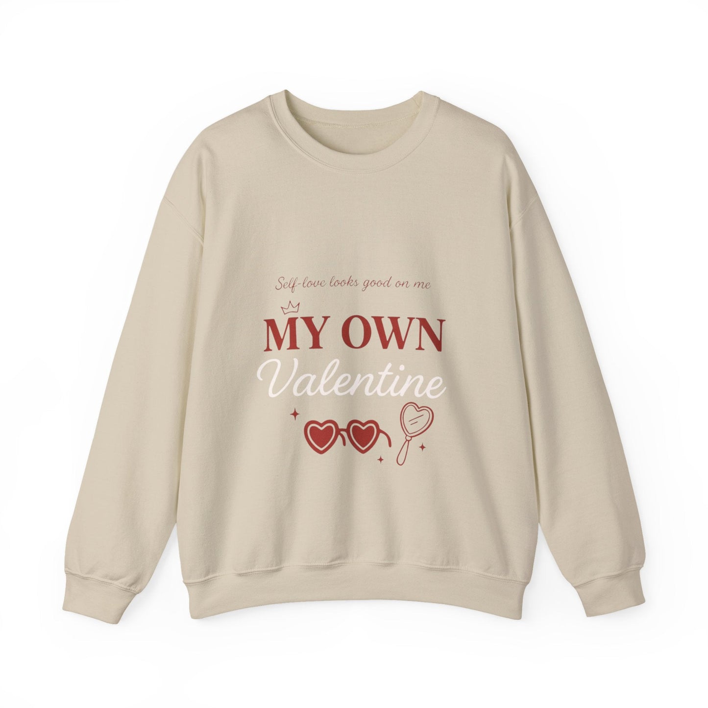 My Own Valentine Sweatshirt Printify