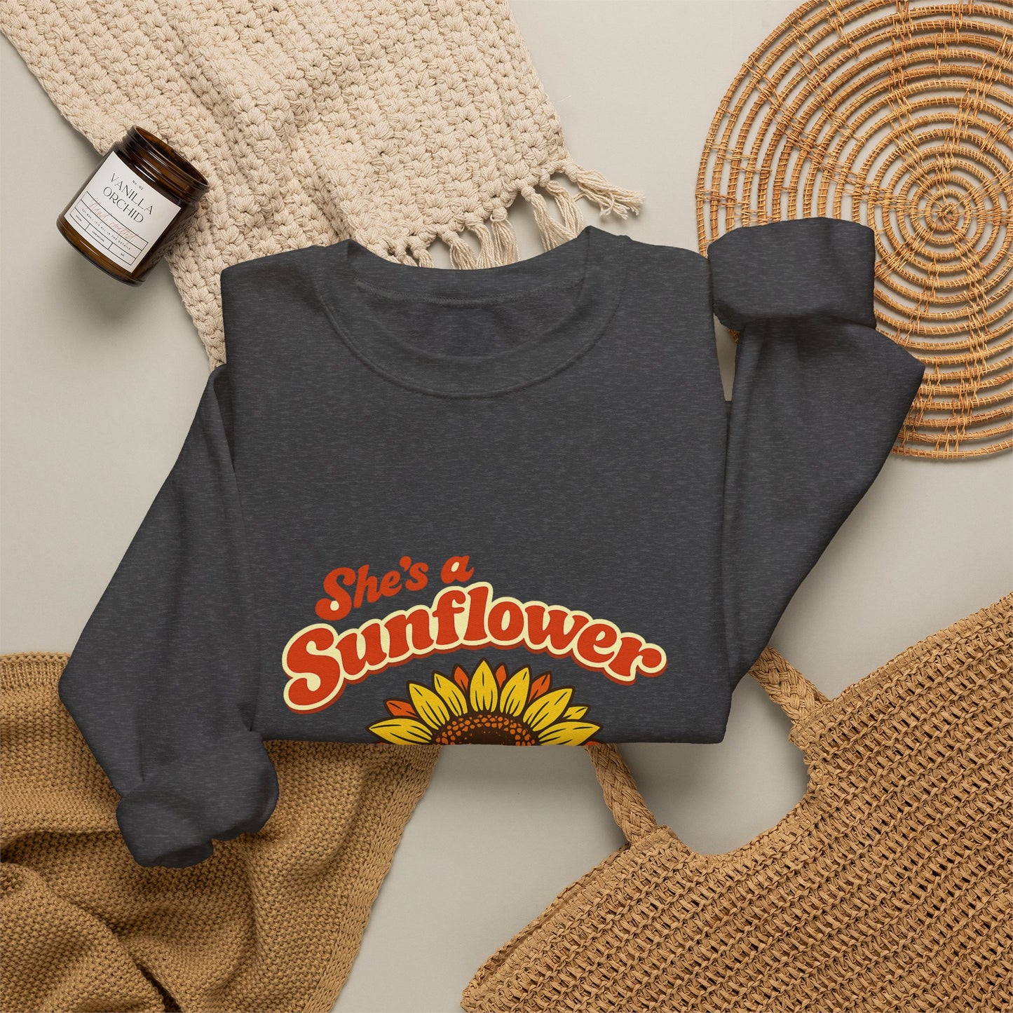 She's a Flower Summer Vibes Sweatshirt