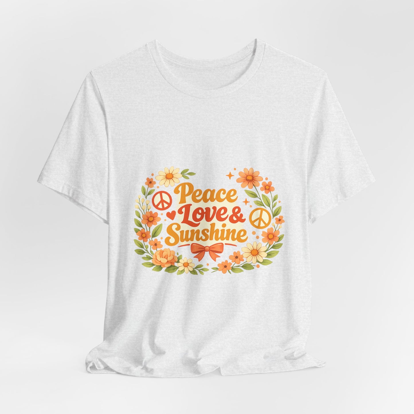 Peace Love and Sunshine Summer Vibes T-Shirt