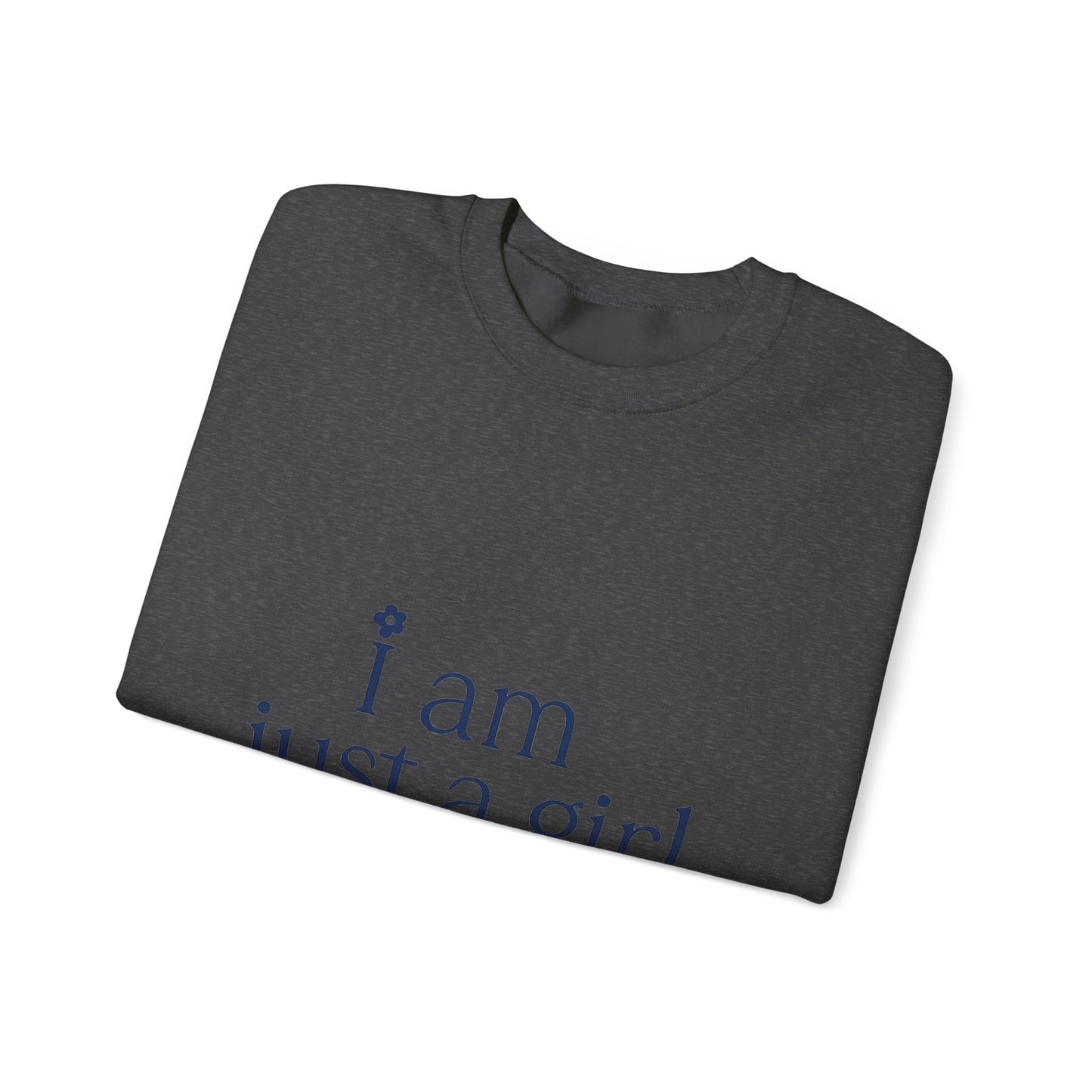 "I Am Just a Girl" Minimal Feminine Graphic