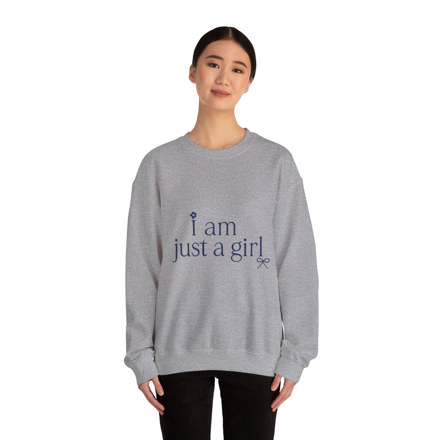 "I Am Just a Girl" Minimal Feminine Graphic