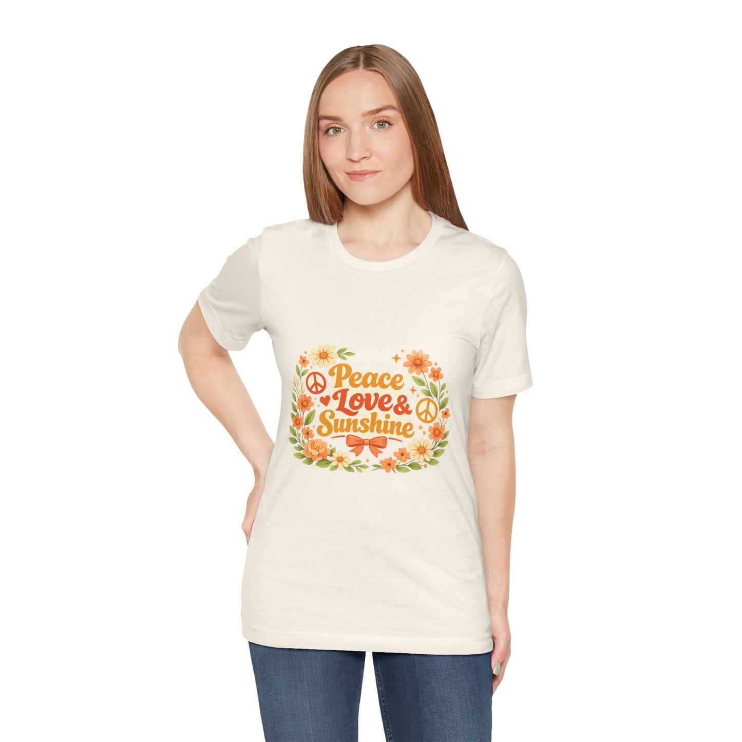 Peace Love and Sunshine Summer Vibes T-Shirt