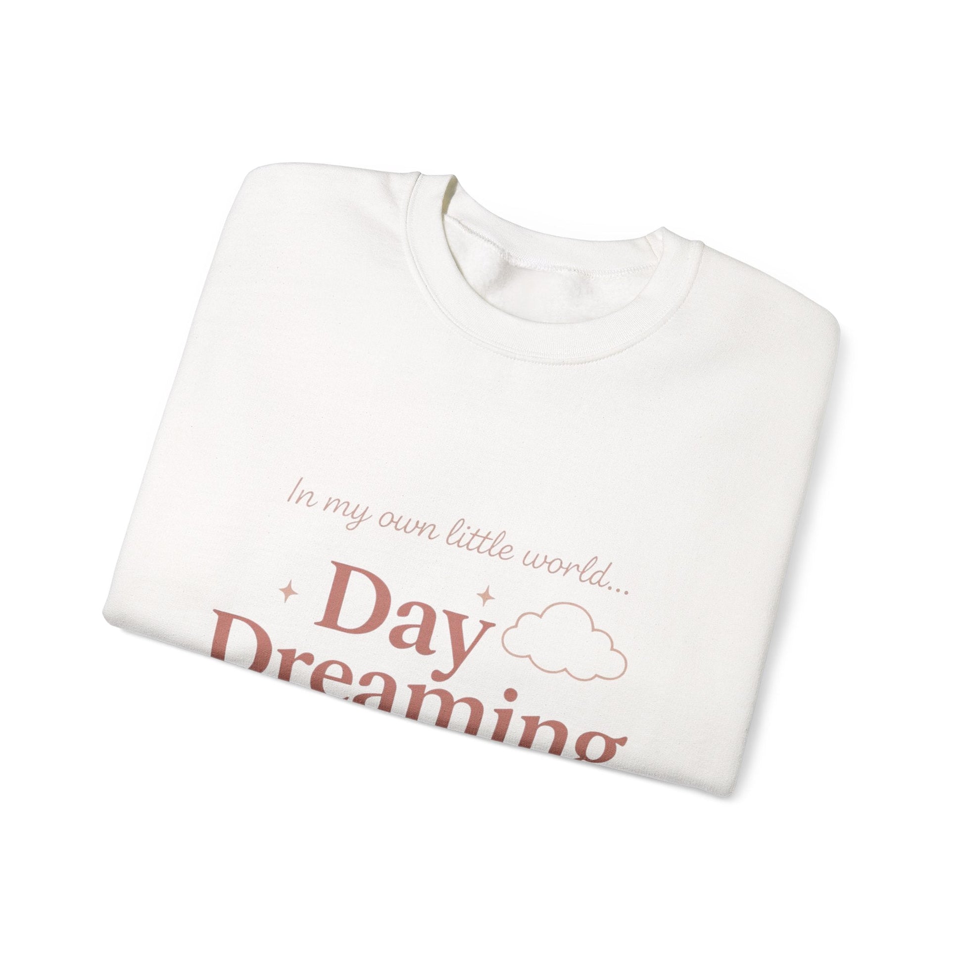 Day Dreaming of You Crewneck Sweatshirt — Romantic Graphic Sweatshirt Printify