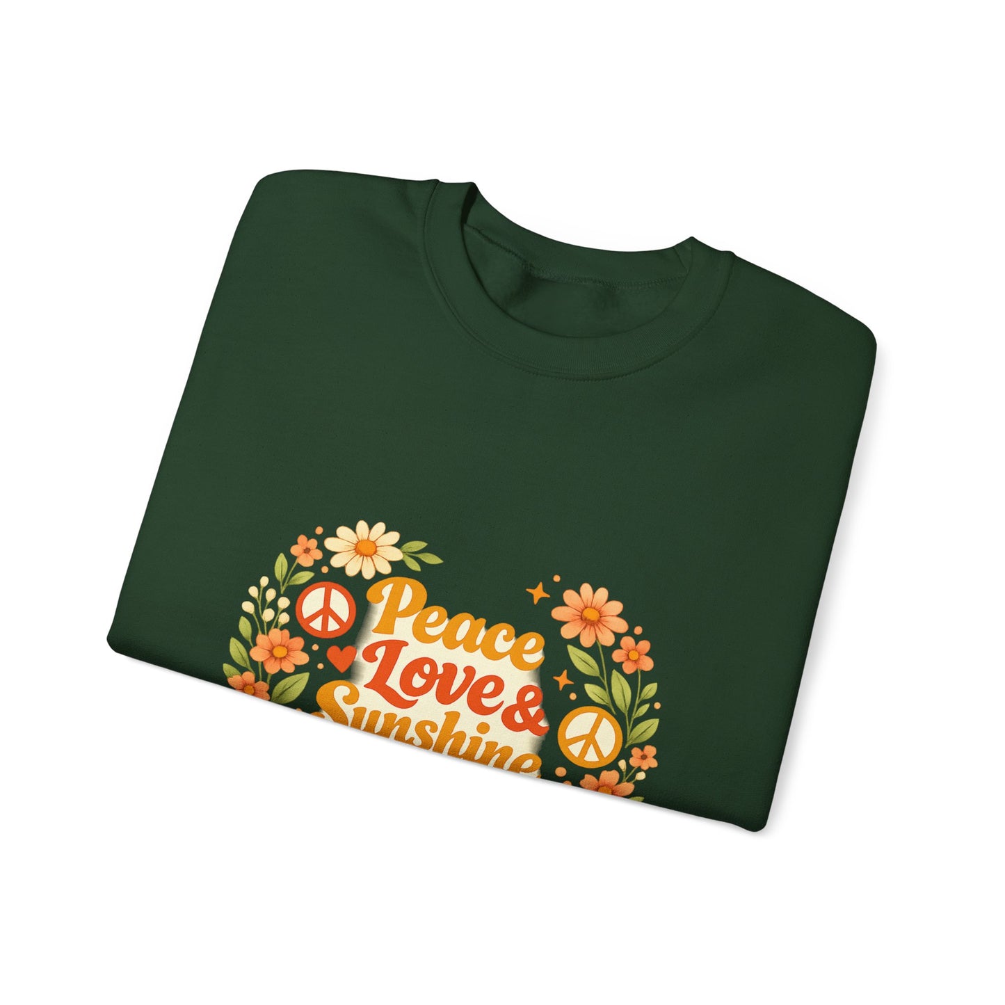Peace Love and Summer Sweatshirt — Summer Vibes Crewneck