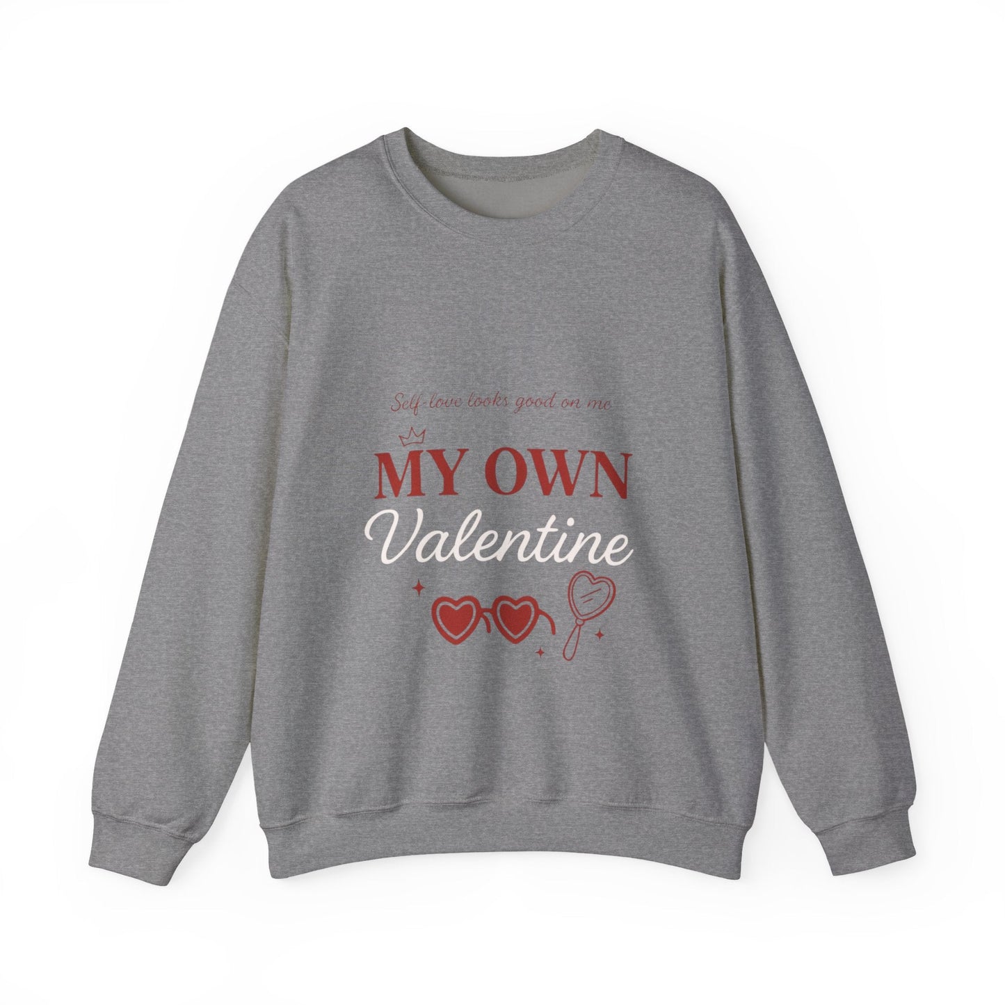My Own Valentine Sweatshirt Printify