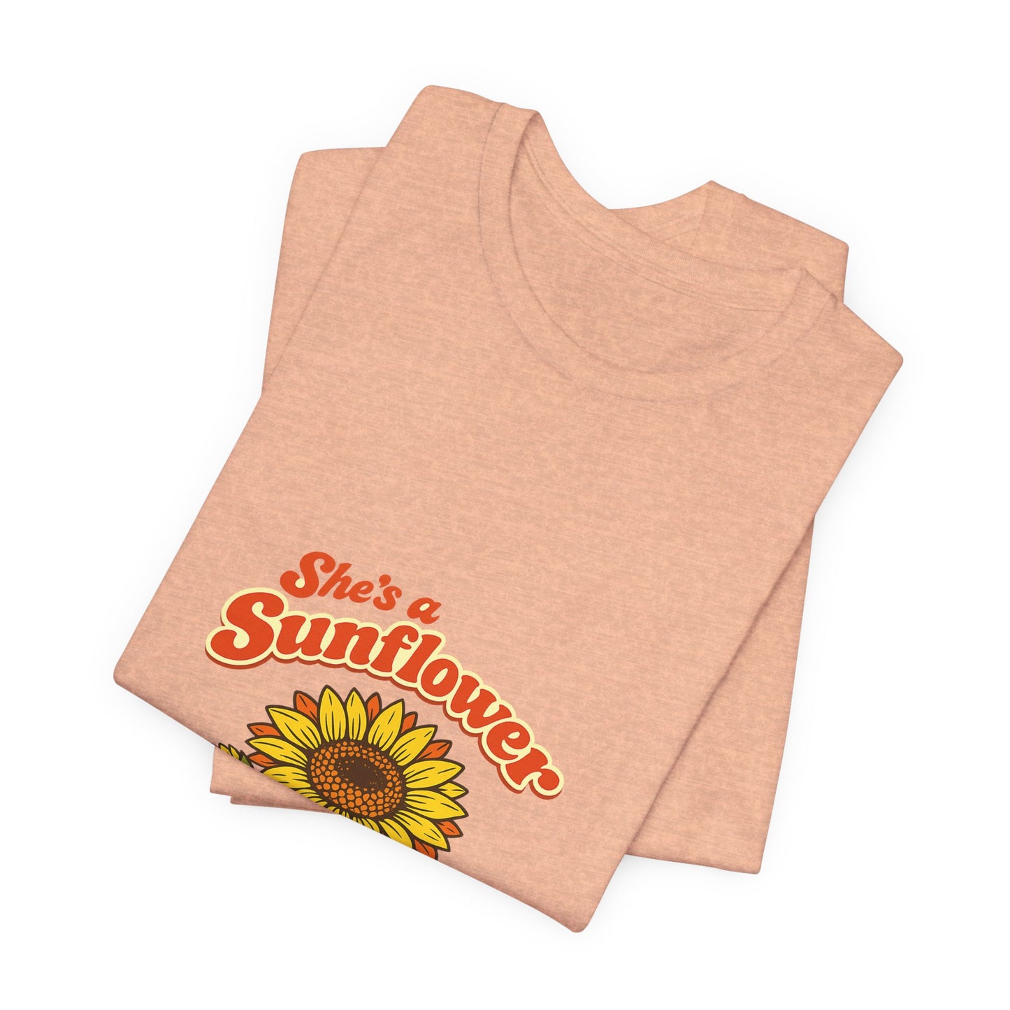 She's a Sunflower Tee — Summer Vibes Floral Graphic T-Shirt