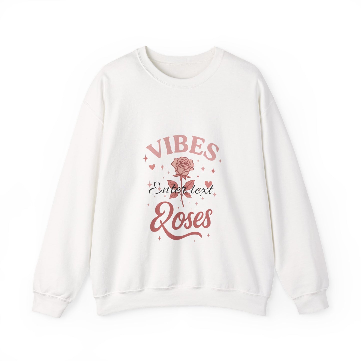 Roses Vibes Crewneck Sweatshirt