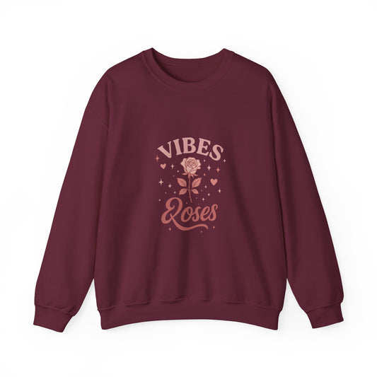 Roses Vibes Crewneck Sweatshirt