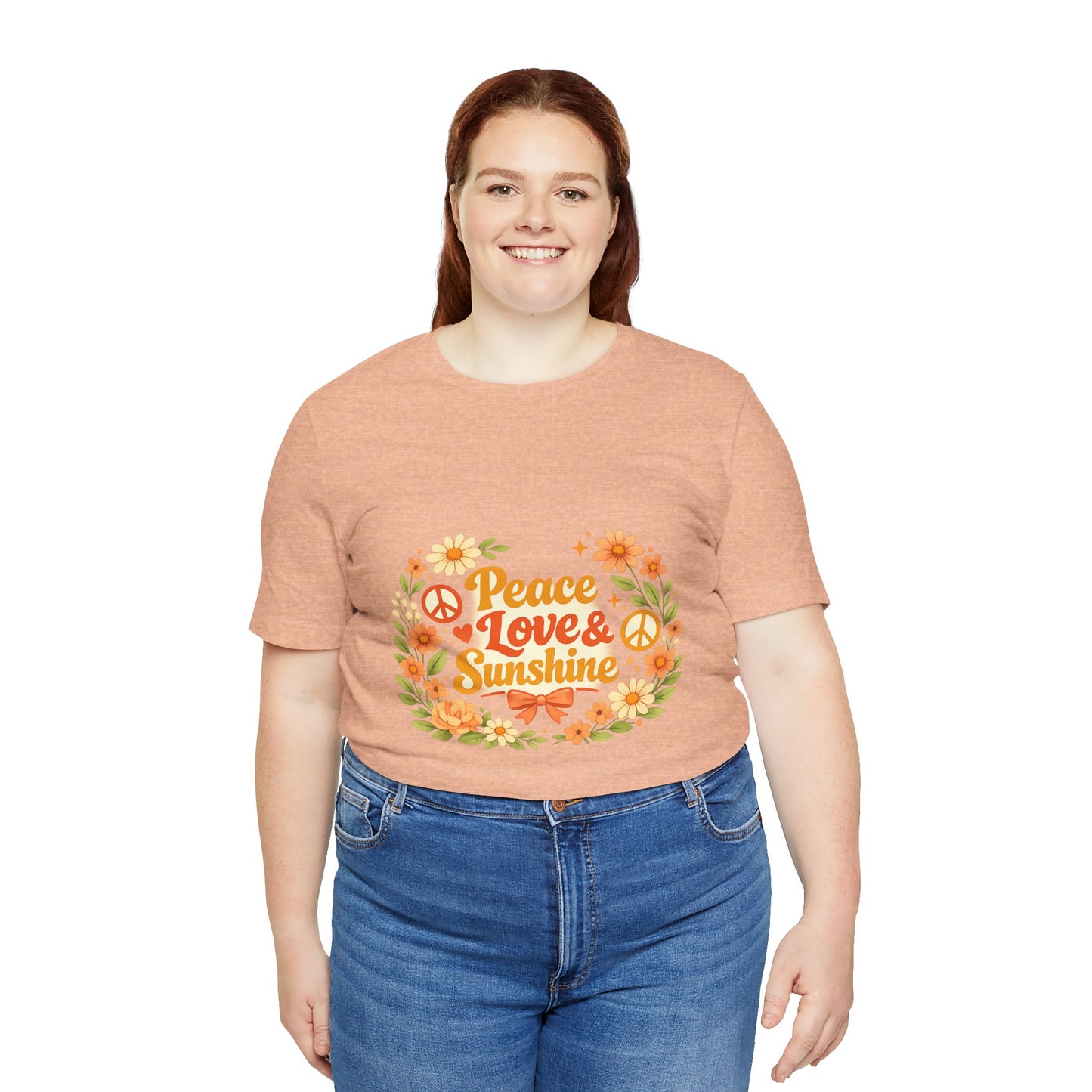 Peace Love and Sunshine Summer Vibes T-Shirt
