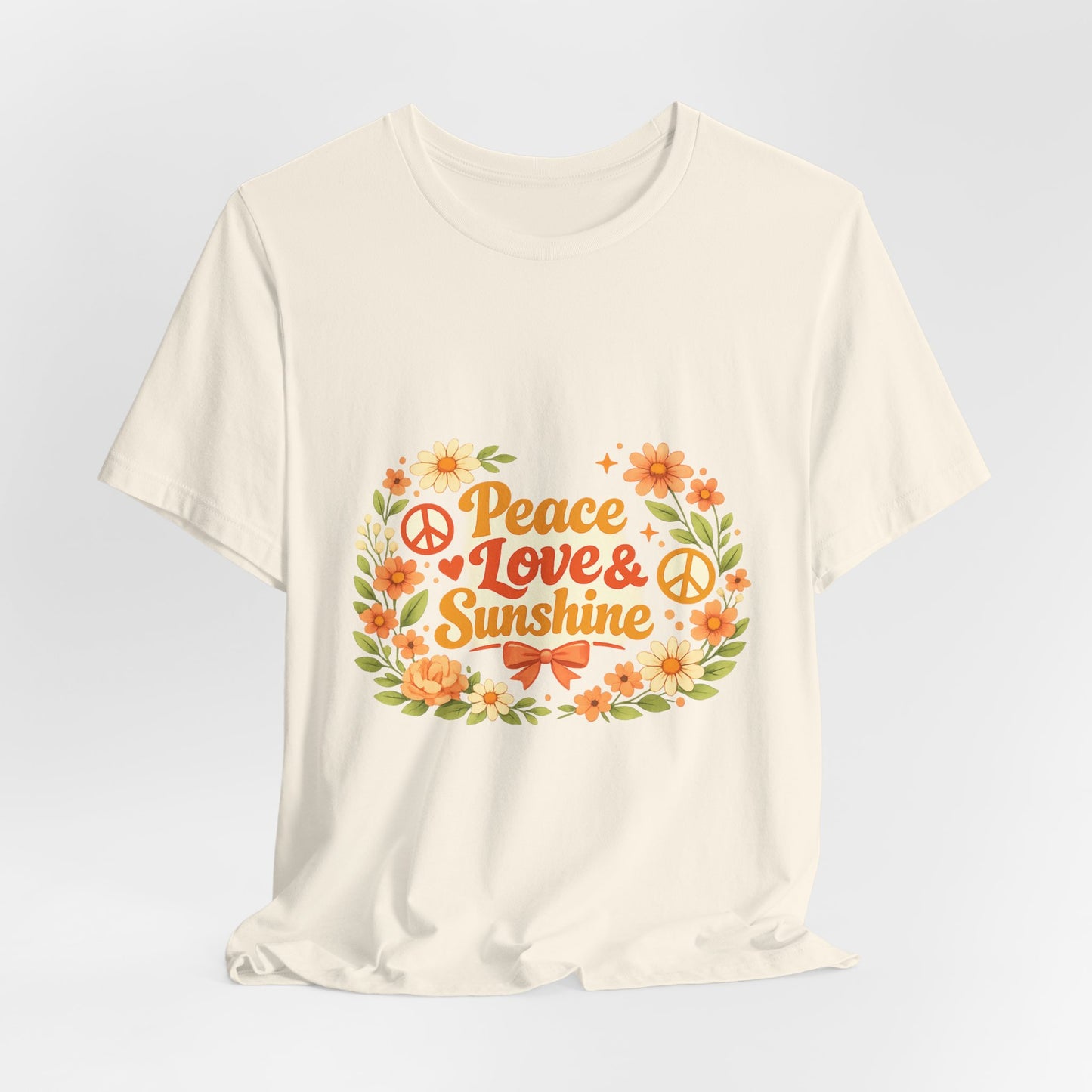 Peace Love and Sunshine Summer Vibes T-Shirt