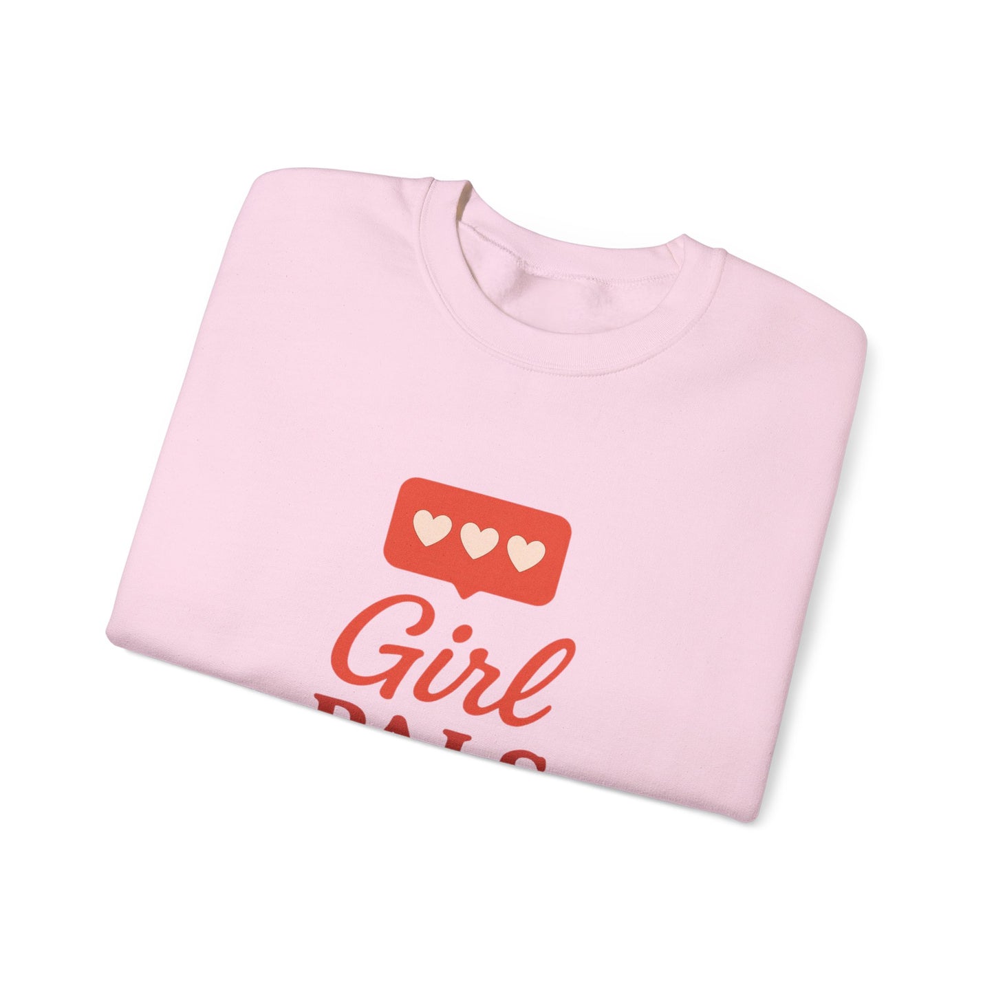 Girl Pals Over Valentine Sweatshirt | Feminist Valentine Crewneck