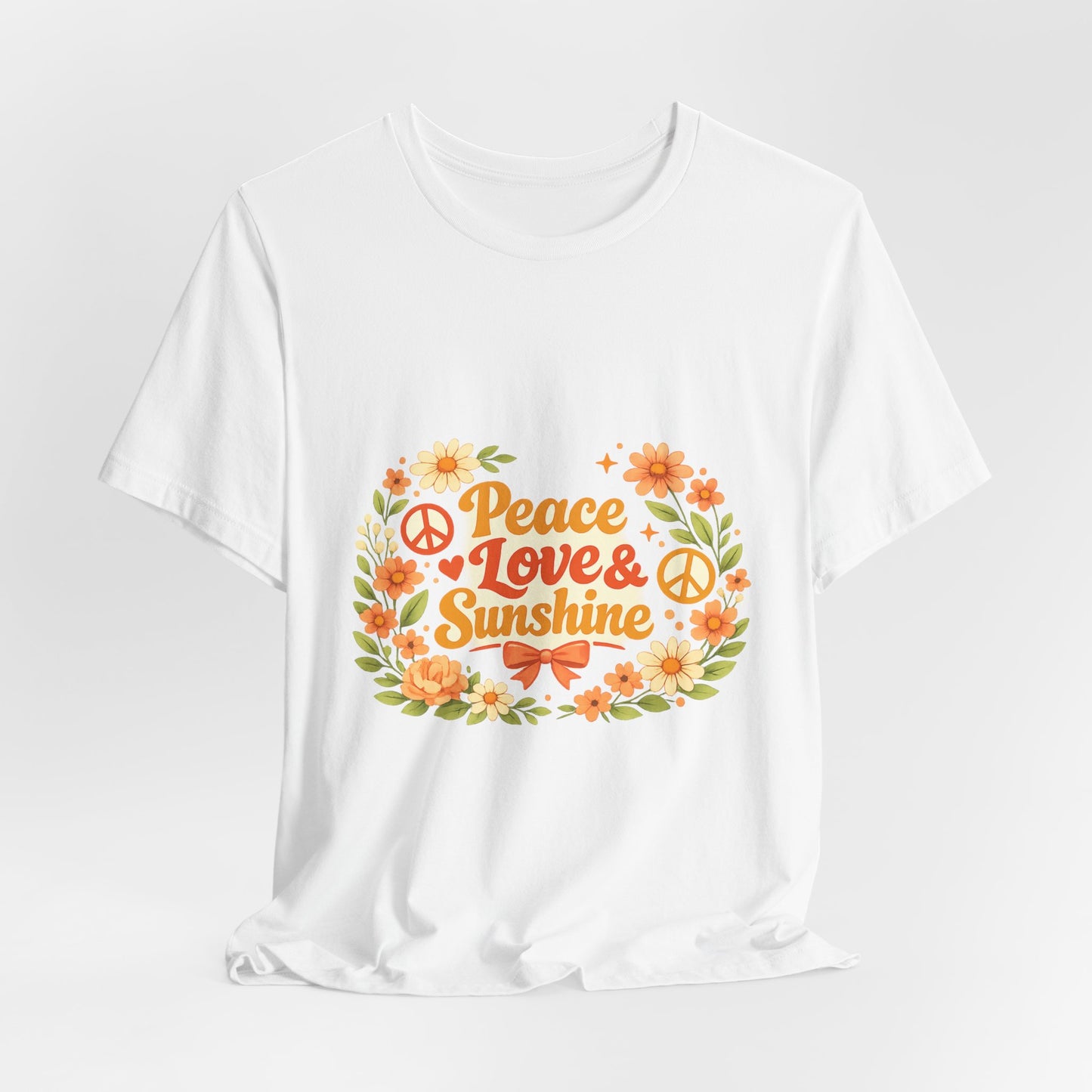 Peace Love and Sunshine Summer Vibes T-Shirt