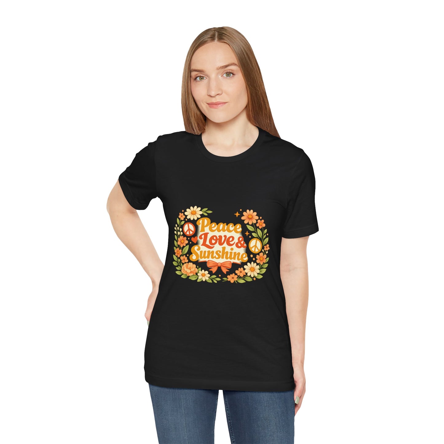 Peace Love and Sunshine Summer Vibes T-Shirt