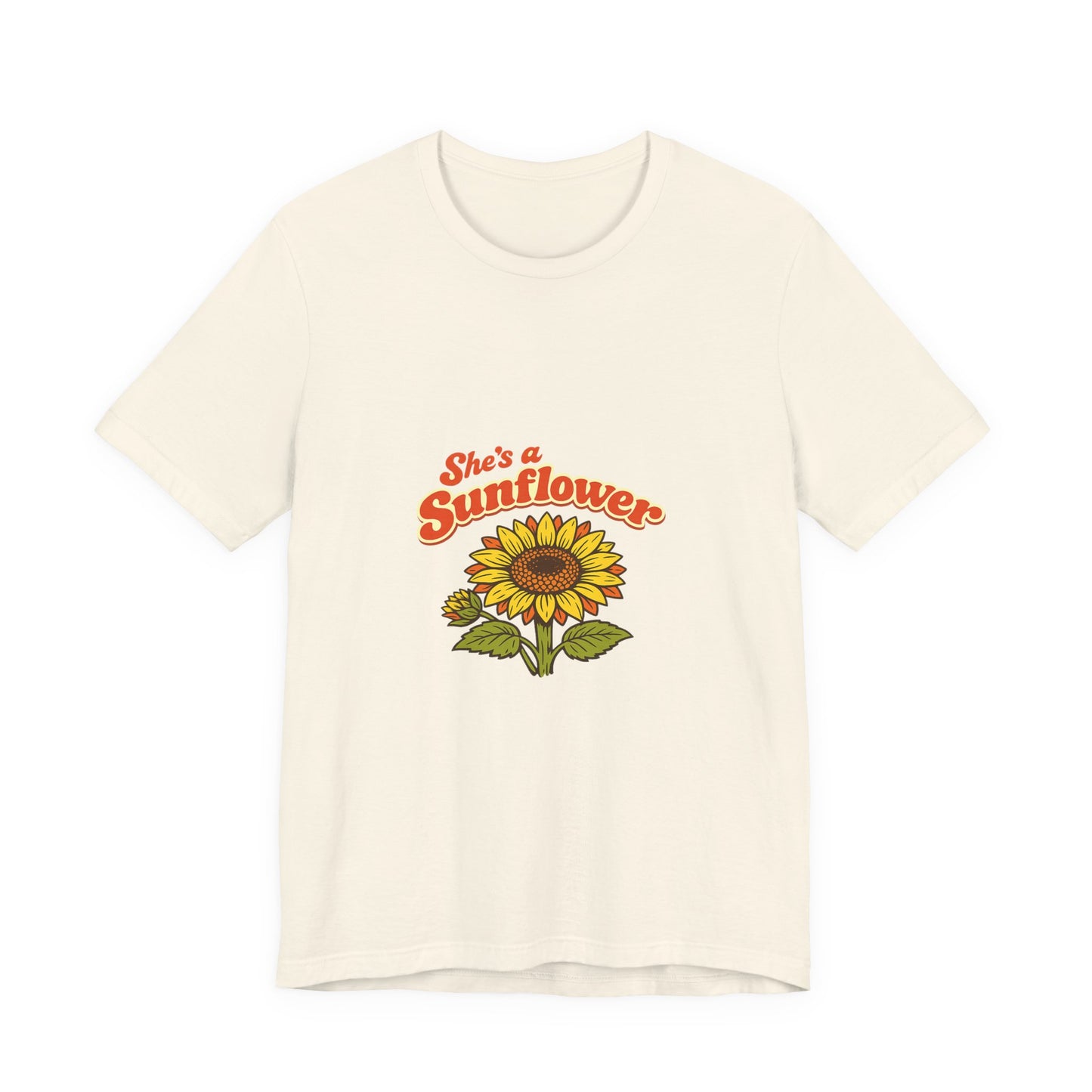 She's a Sunflower Tee — Summer Vibes Floral Graphic T-Shirt