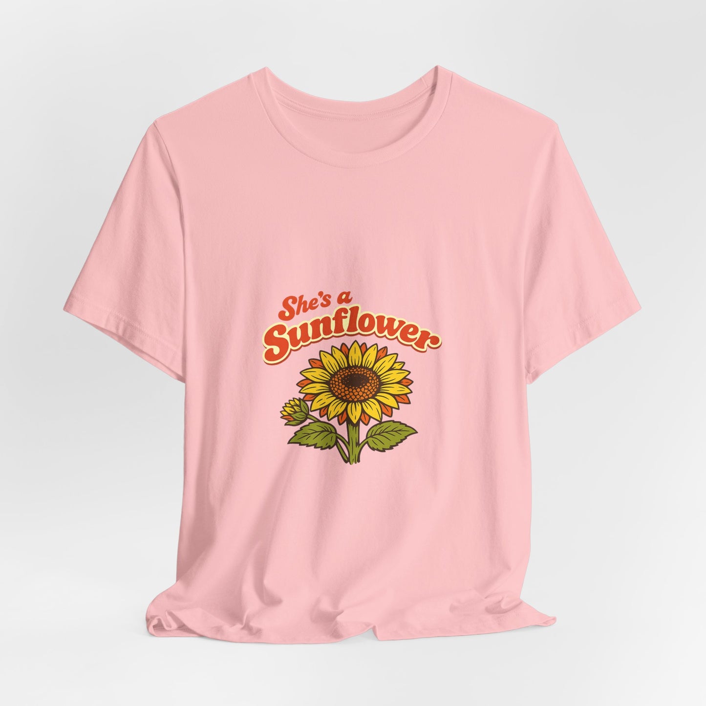 She's a Sunflower Tee — Summer Vibes Floral Graphic T-Shirt