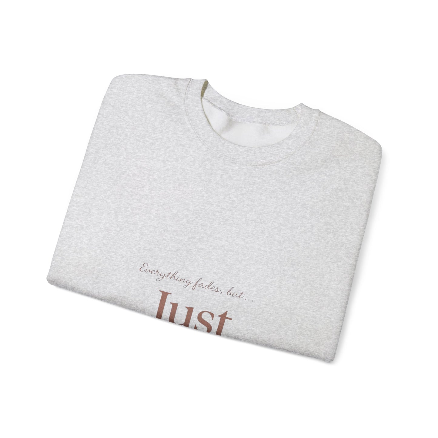Just You minimalist text Sweatshirt | neutral typography crewneck