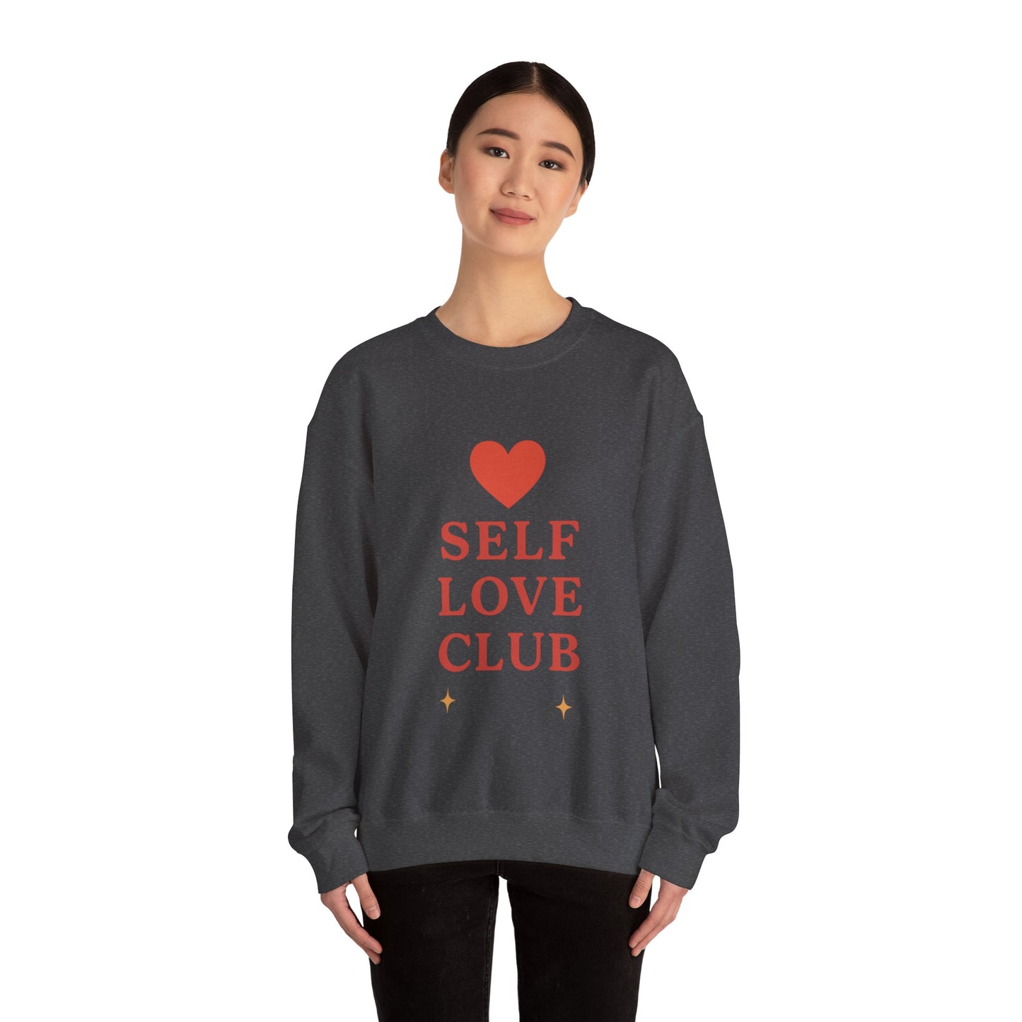 Self Love Club Crewneck Sweatshirt — Inspirational Self-Care Pullover