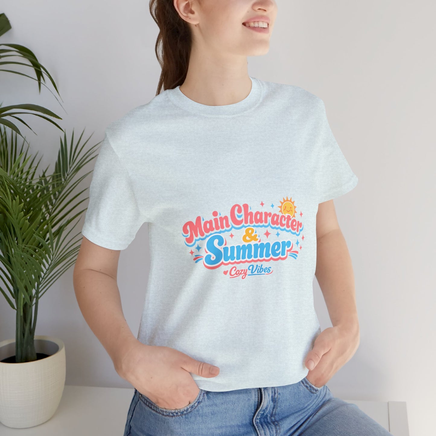 Main Character Energy Summer Vibes T-Shirt