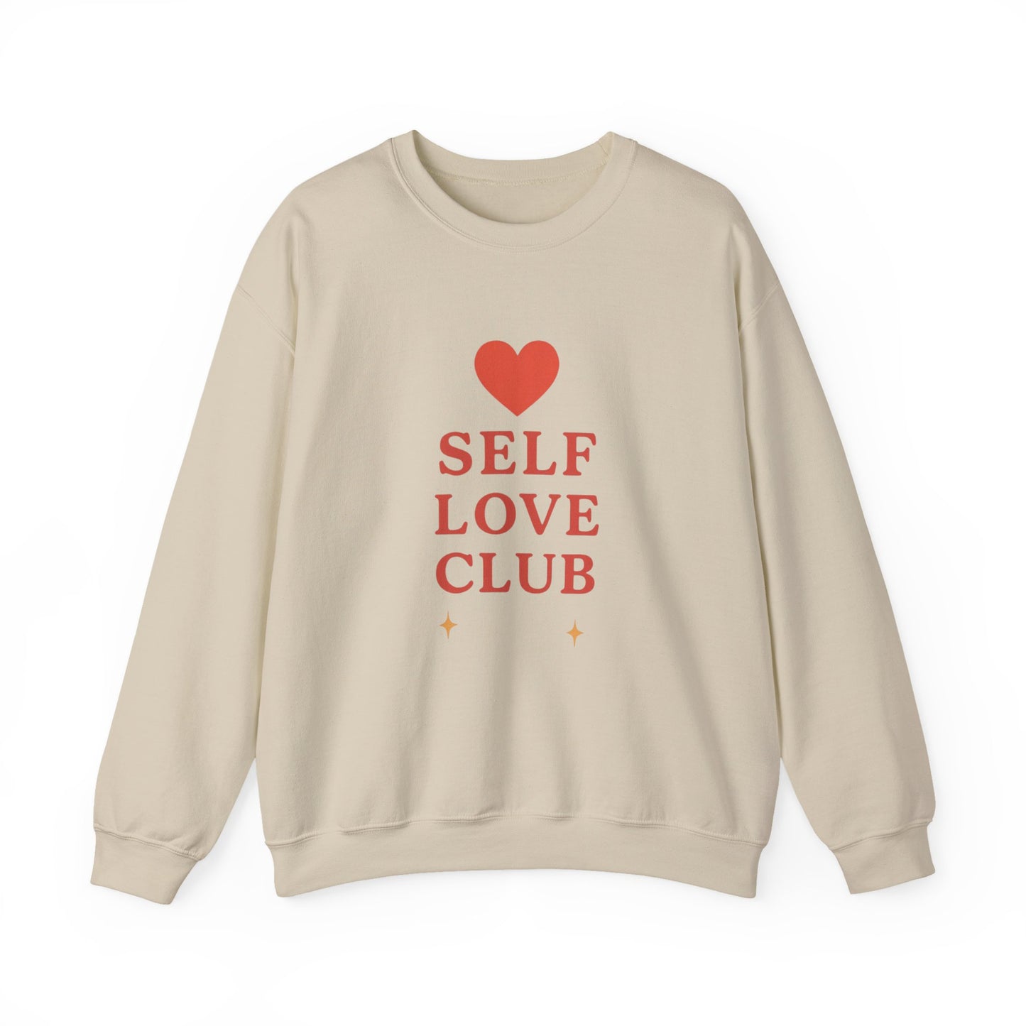 Self Love Club Crewneck Sweatshirt — Inspirational Self-Care Pullover