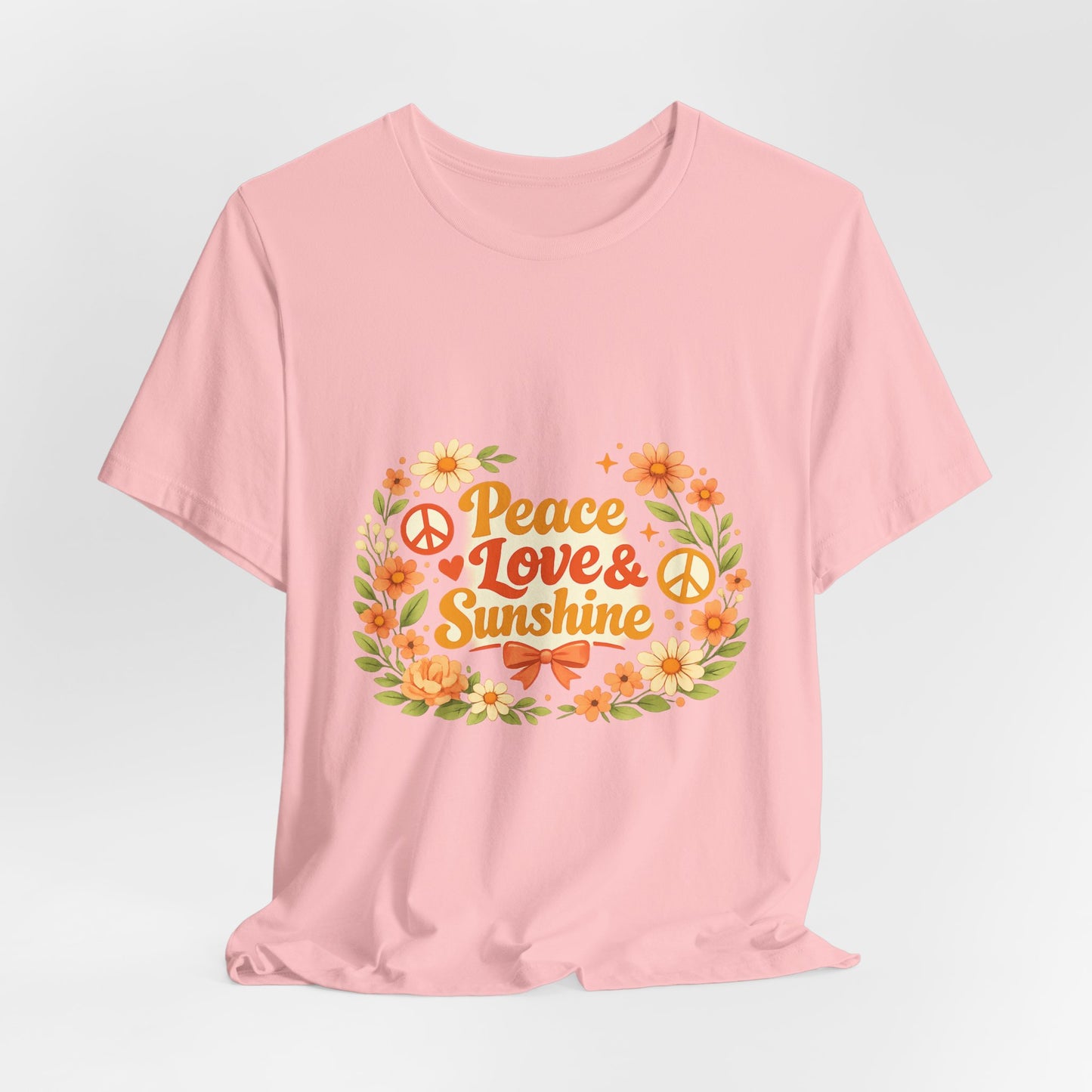 Peace Love and Sunshine Summer Vibes T-Shirt
