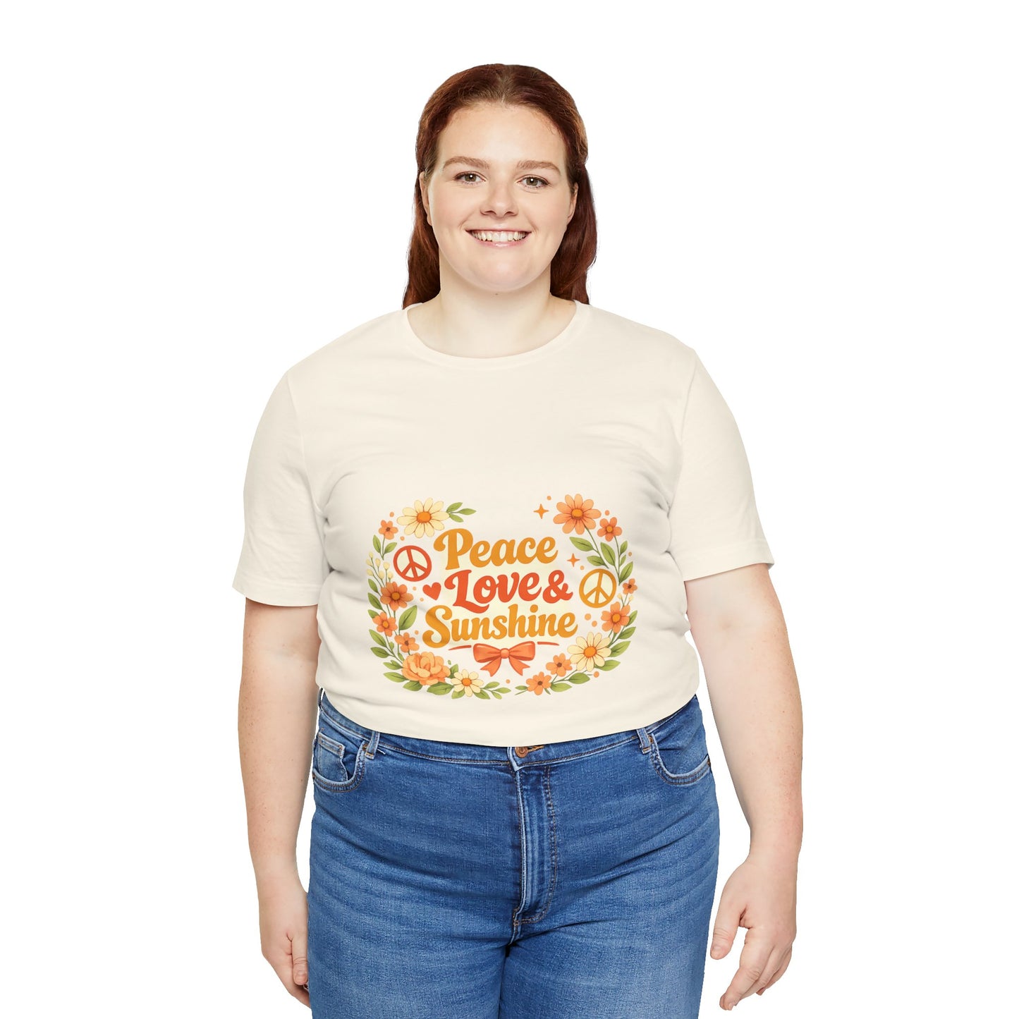Peace Love and Sunshine Summer Vibes T-Shirt
