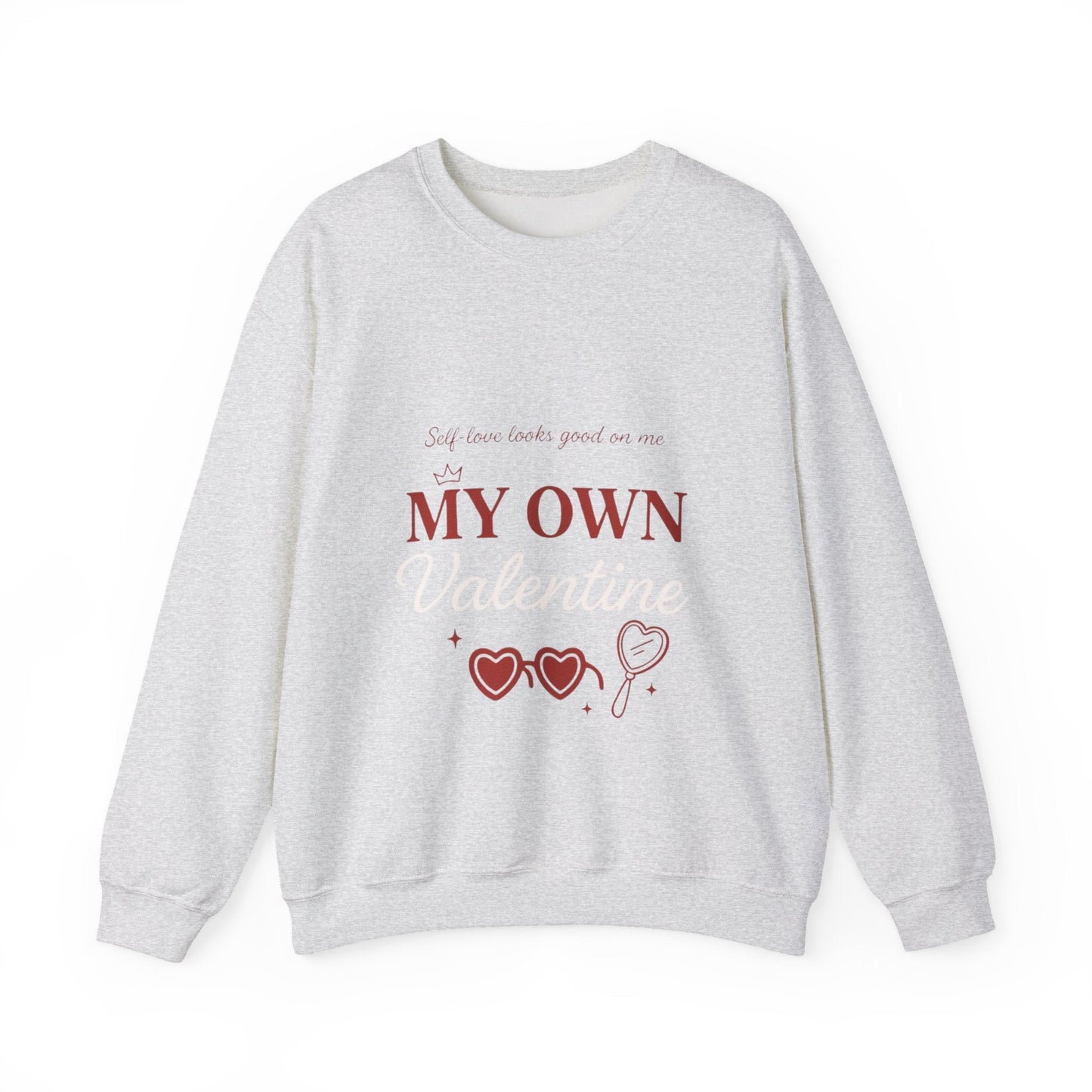 My Own Valentine Sweatshirt Printify