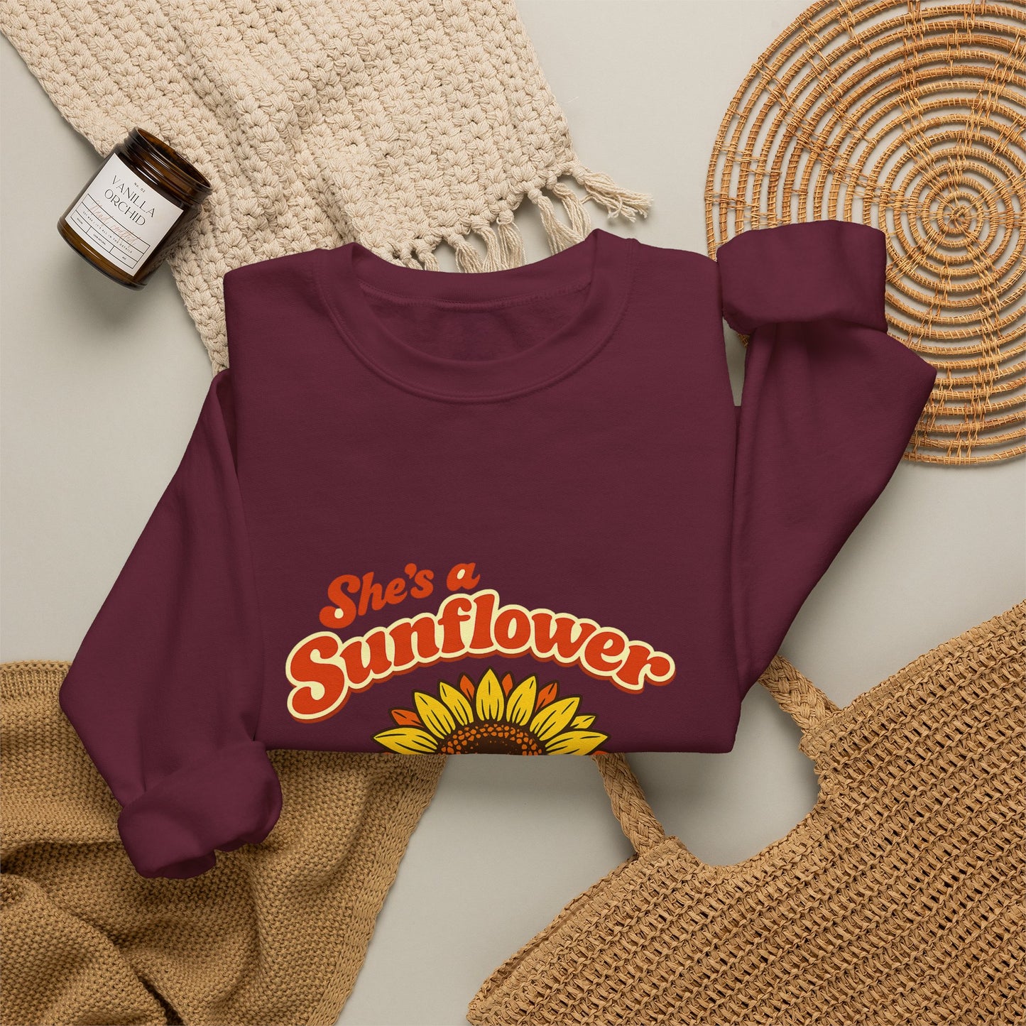 She's a Flower Summer Vibes Sweatshirt