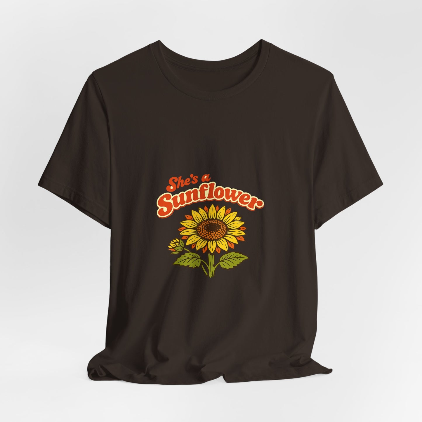 She's a Sunflower Tee — Summer Vibes Floral Graphic T-Shirt
