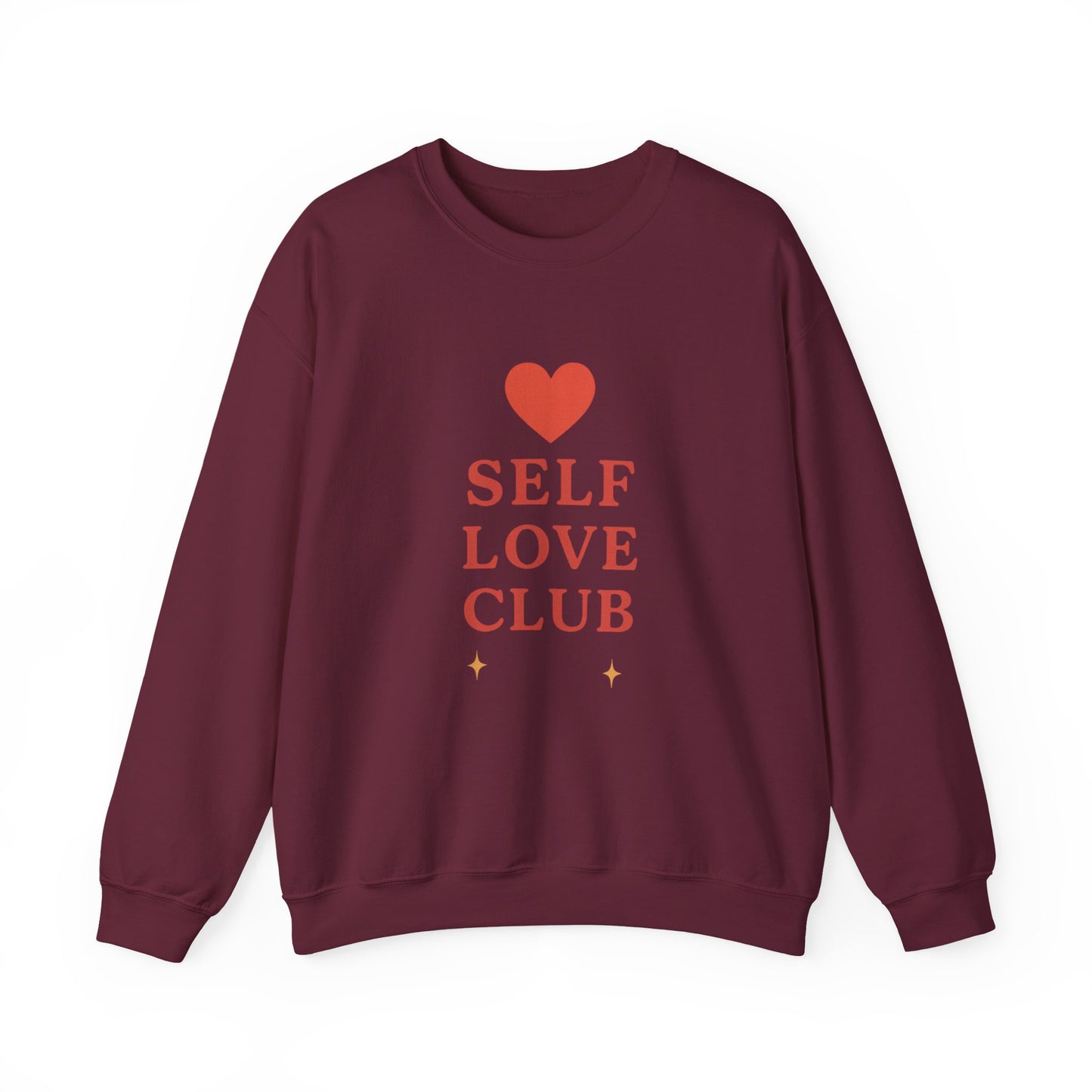 Self Love Club Crewneck Sweatshirt — Inspirational Self-Care Pullover