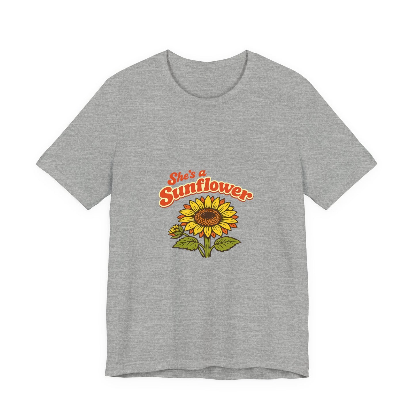 She's a Sunflower Tee — Summer Vibes Floral Graphic T-Shirt