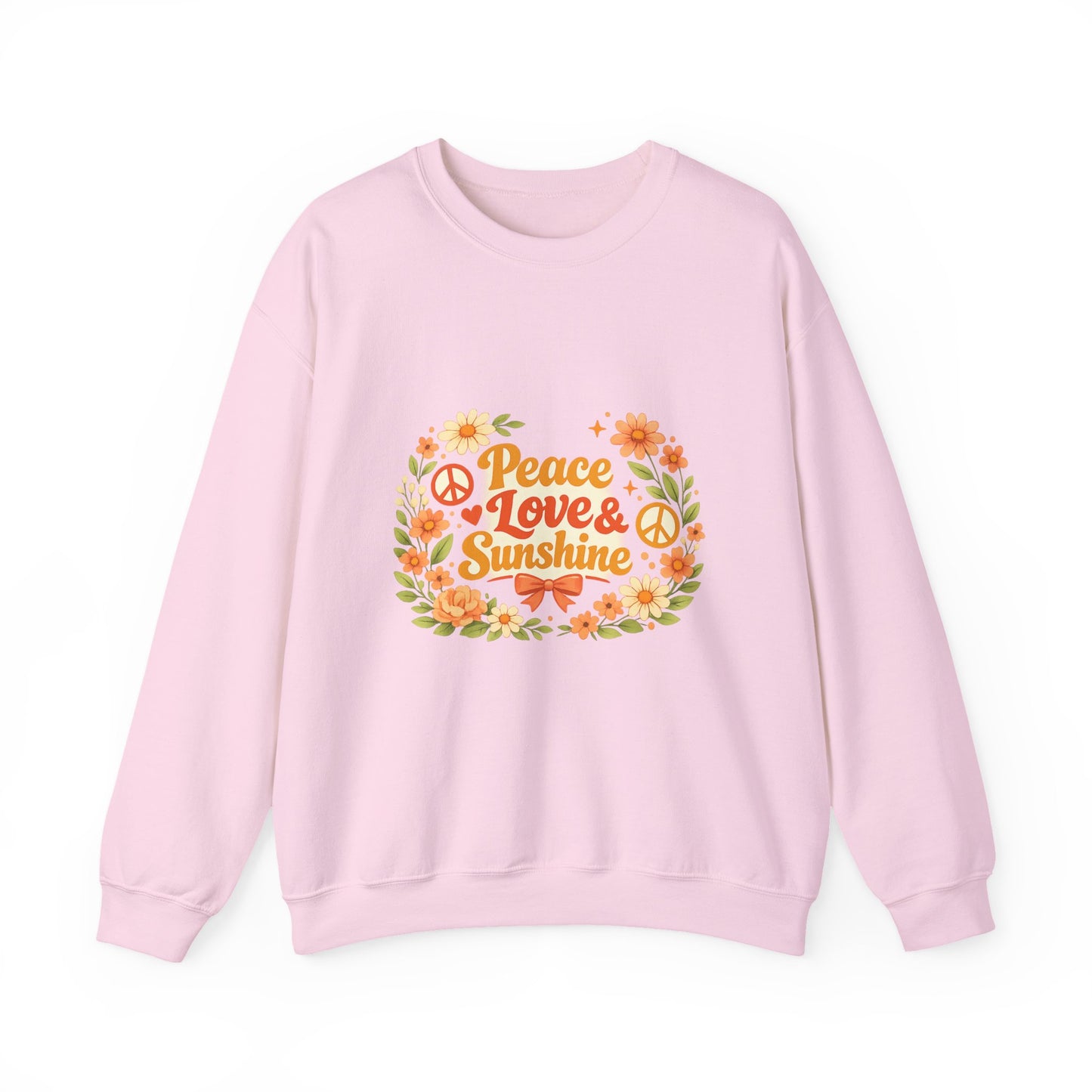 Peace Love and Summer Sweatshirt — Summer Vibes Crewneck
