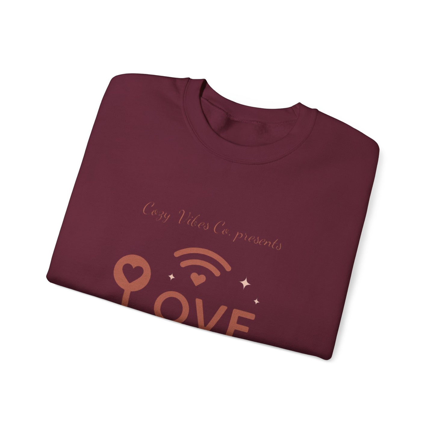 Love Mode On Sweatshirt — Cozy Valentine's Crewneck
