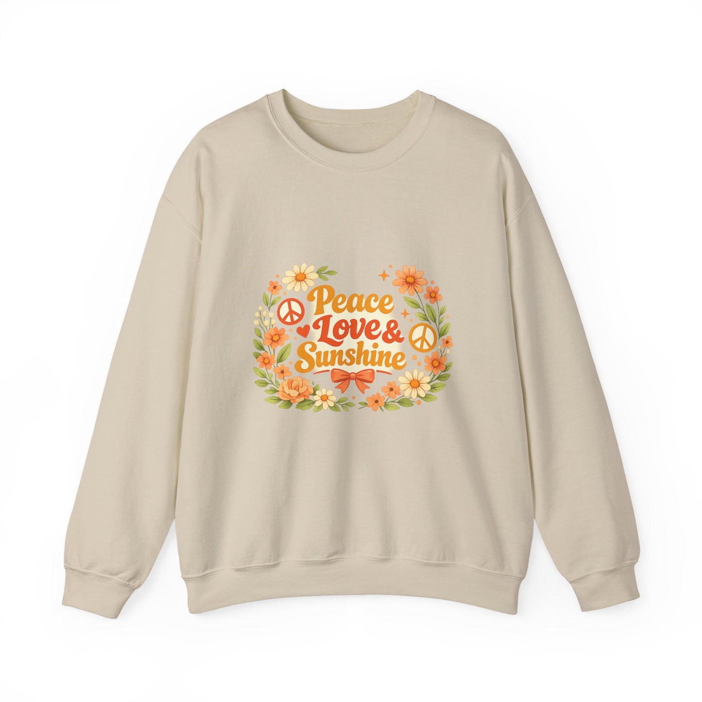 Peace Love and Summer Sweatshirt — Summer Vibes Crewneck