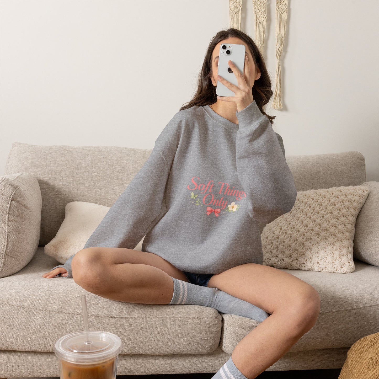 Soft Things Only Summer Vibes Sweatshirt