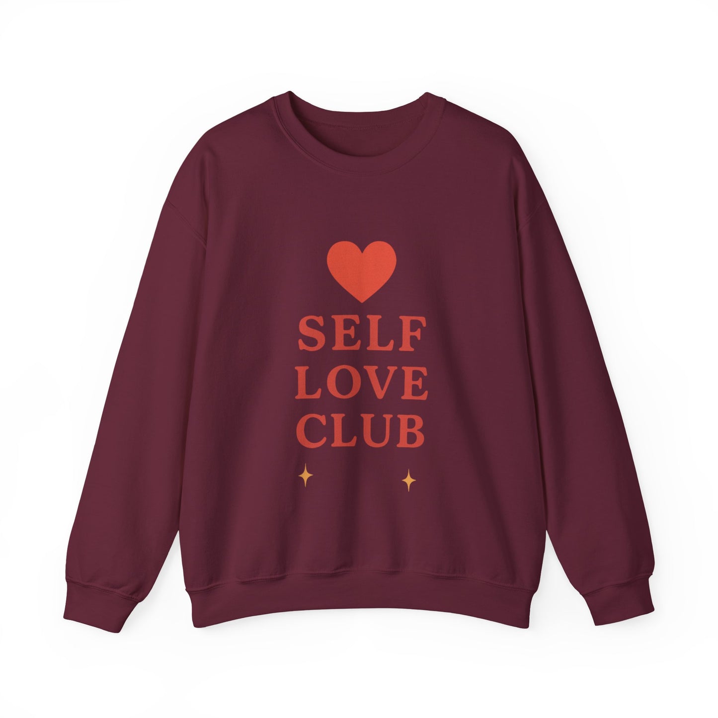 Self Love Club Crewneck Sweatshirt — Inspirational Self-Care Pullover
