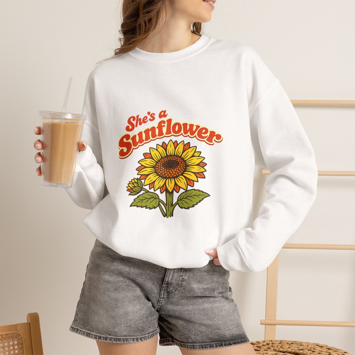 She's a Flower Summer Vibes Sweatshirt