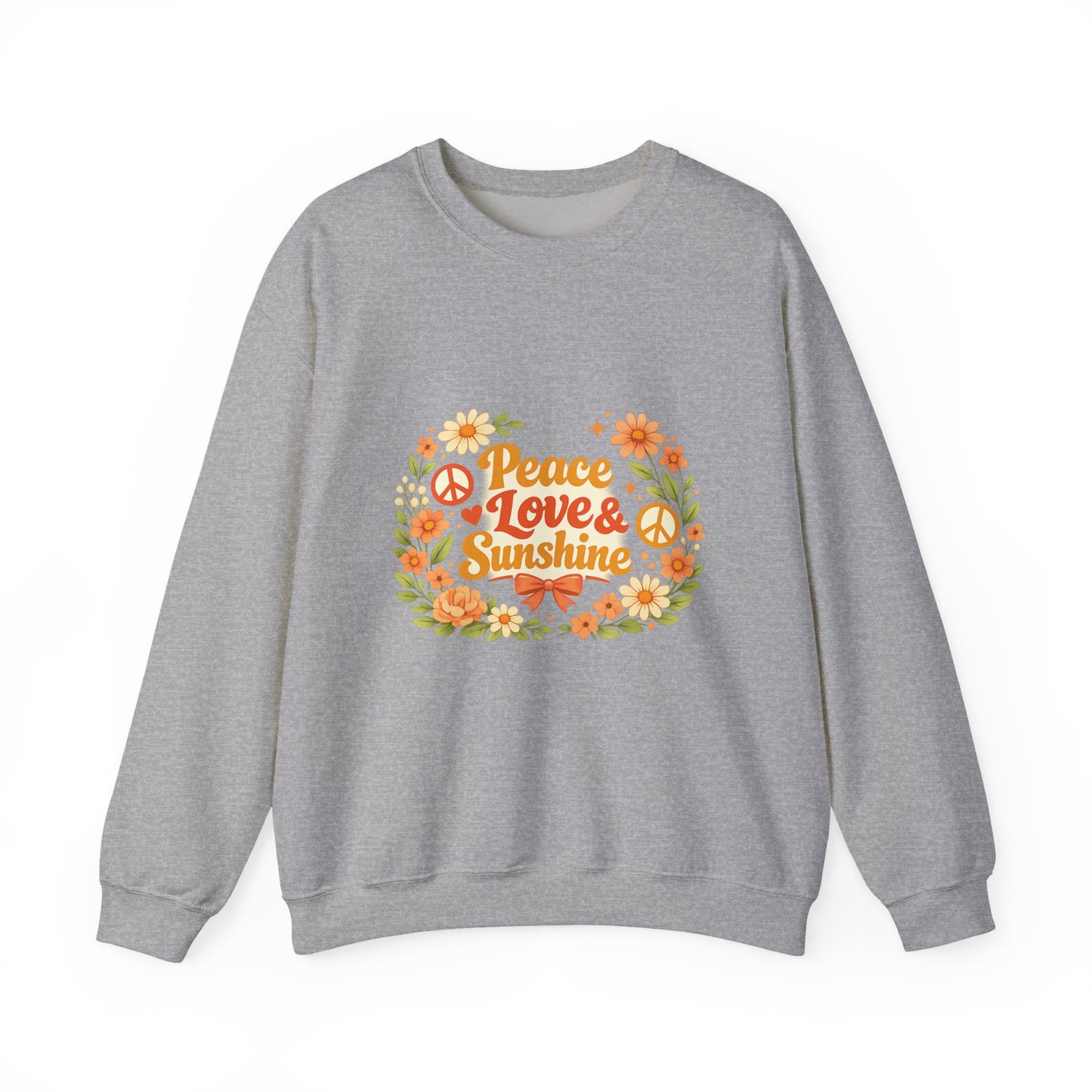 Peace Love and Summer Sweatshirt — Summer Vibes Crewneck