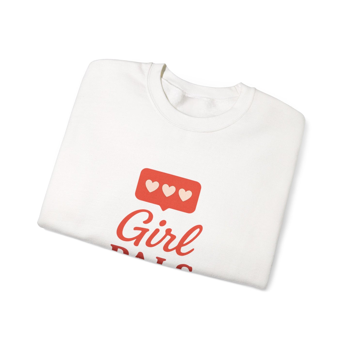 Girl Pals Over Valentine Sweatshirt | Feminist Valentine Crewneck
