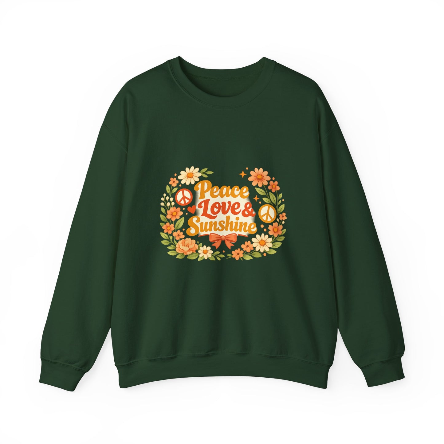 Peace Love and Summer Sweatshirt — Summer Vibes Crewneck