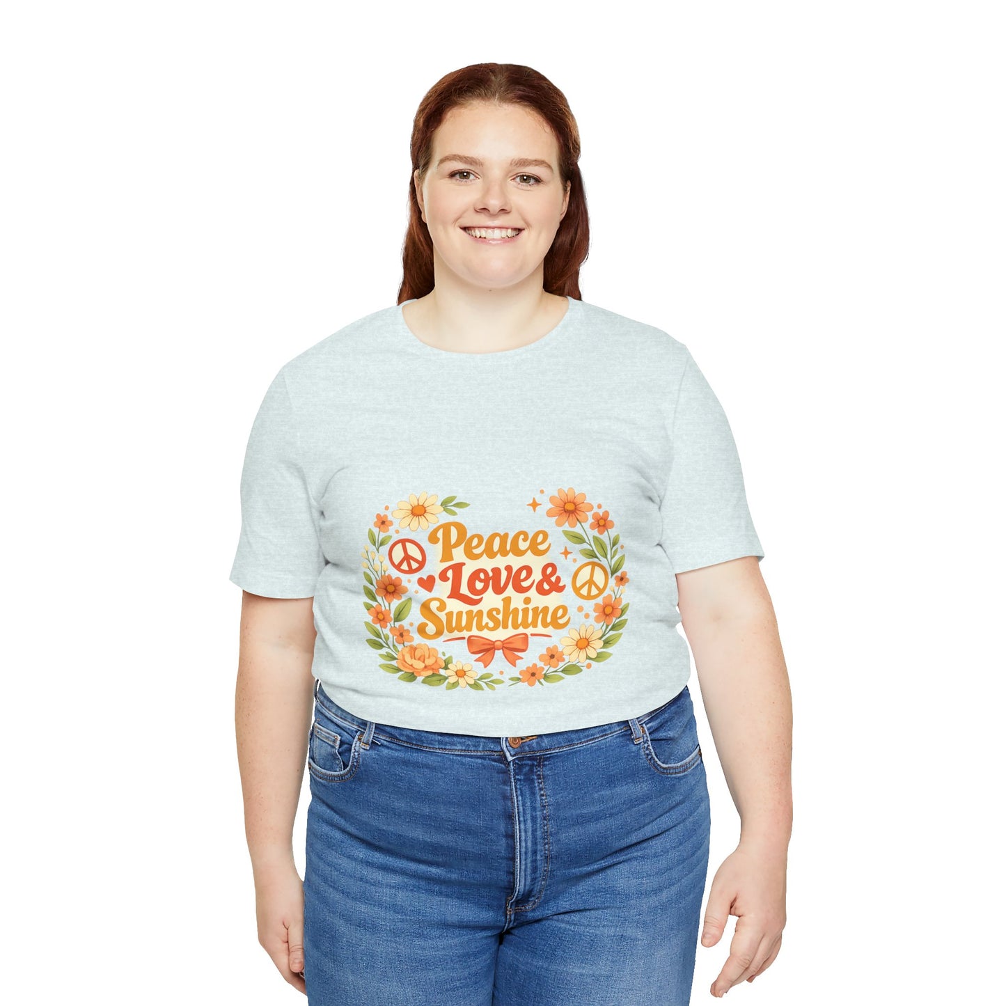 Peace Love and Sunshine Summer Vibes T-Shirt