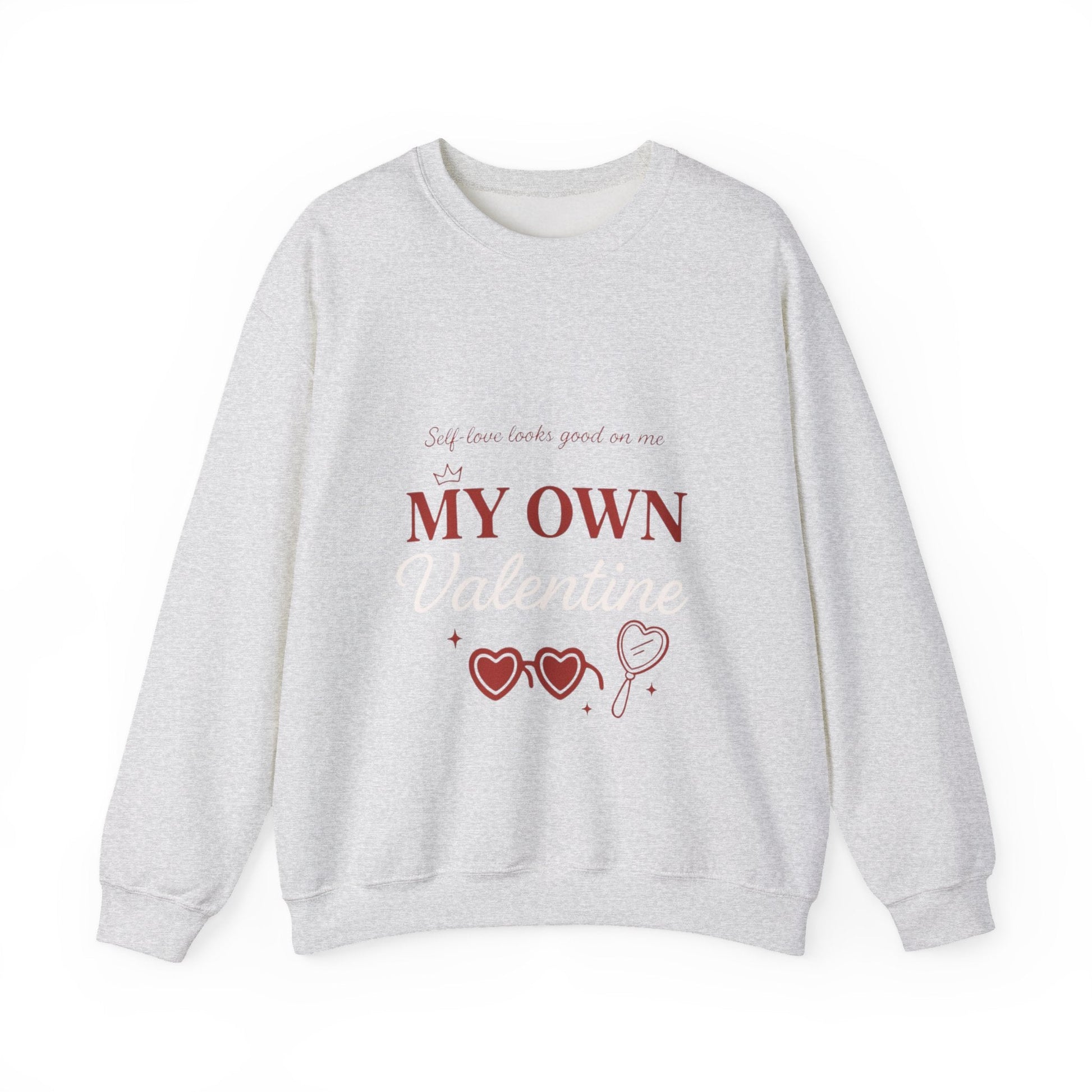 My Own Valentine Sweatshirt Printify