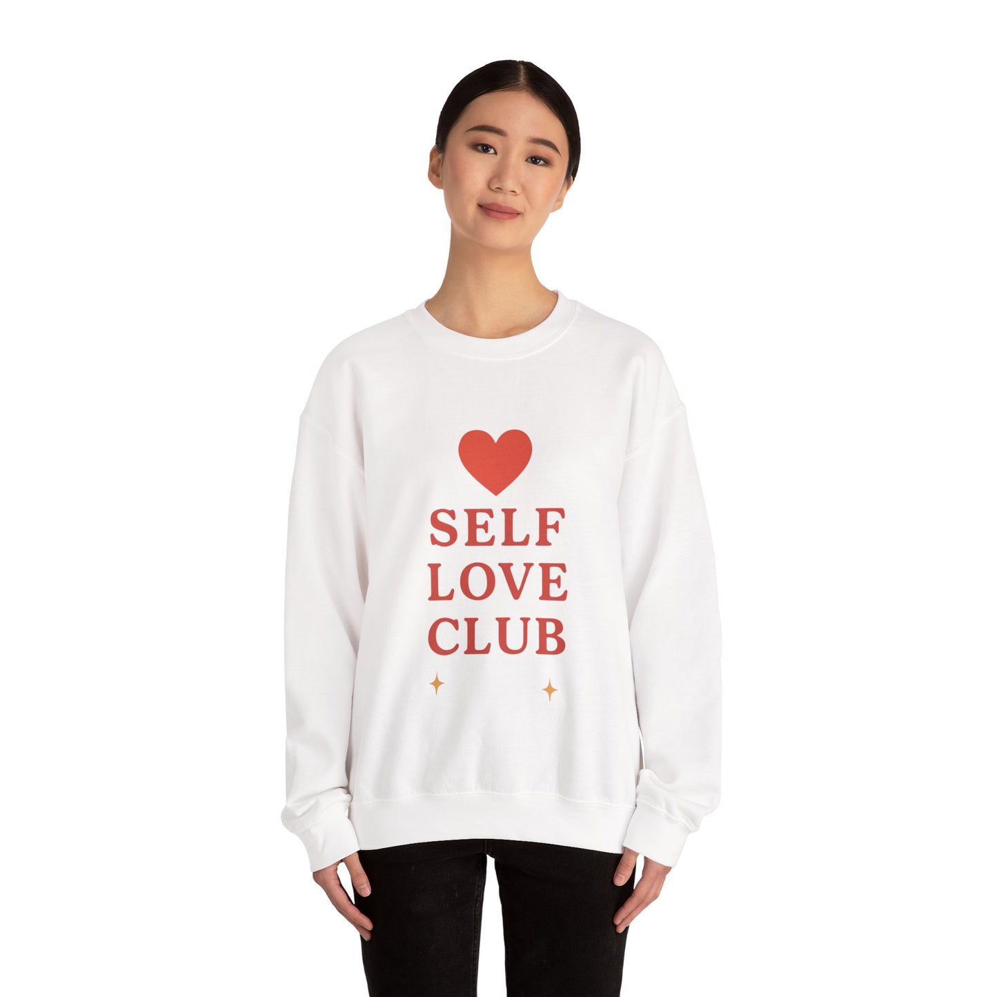 Self Love Club Crewneck Sweatshirt — Inspirational Self-Care Pullover