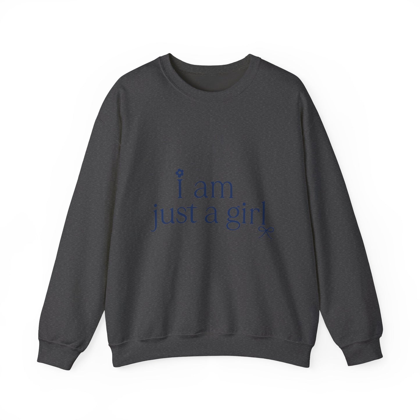 "I Am Just a Girl" Minimal Feminine Graphic