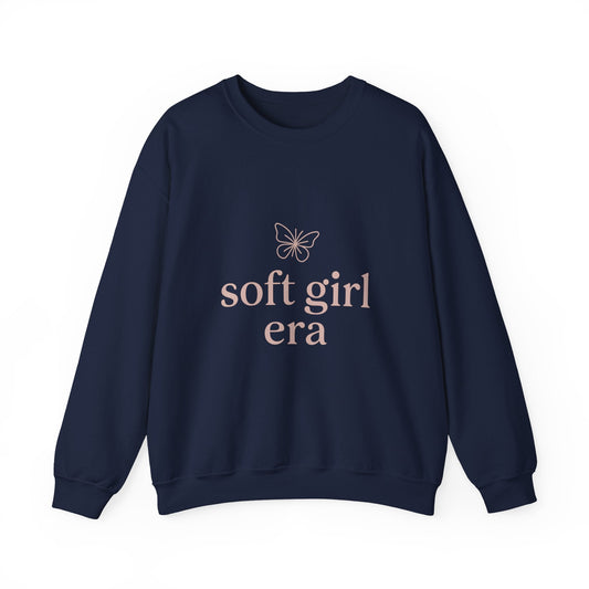 Soft Girl Era Crewneck Sweatshirt Printify