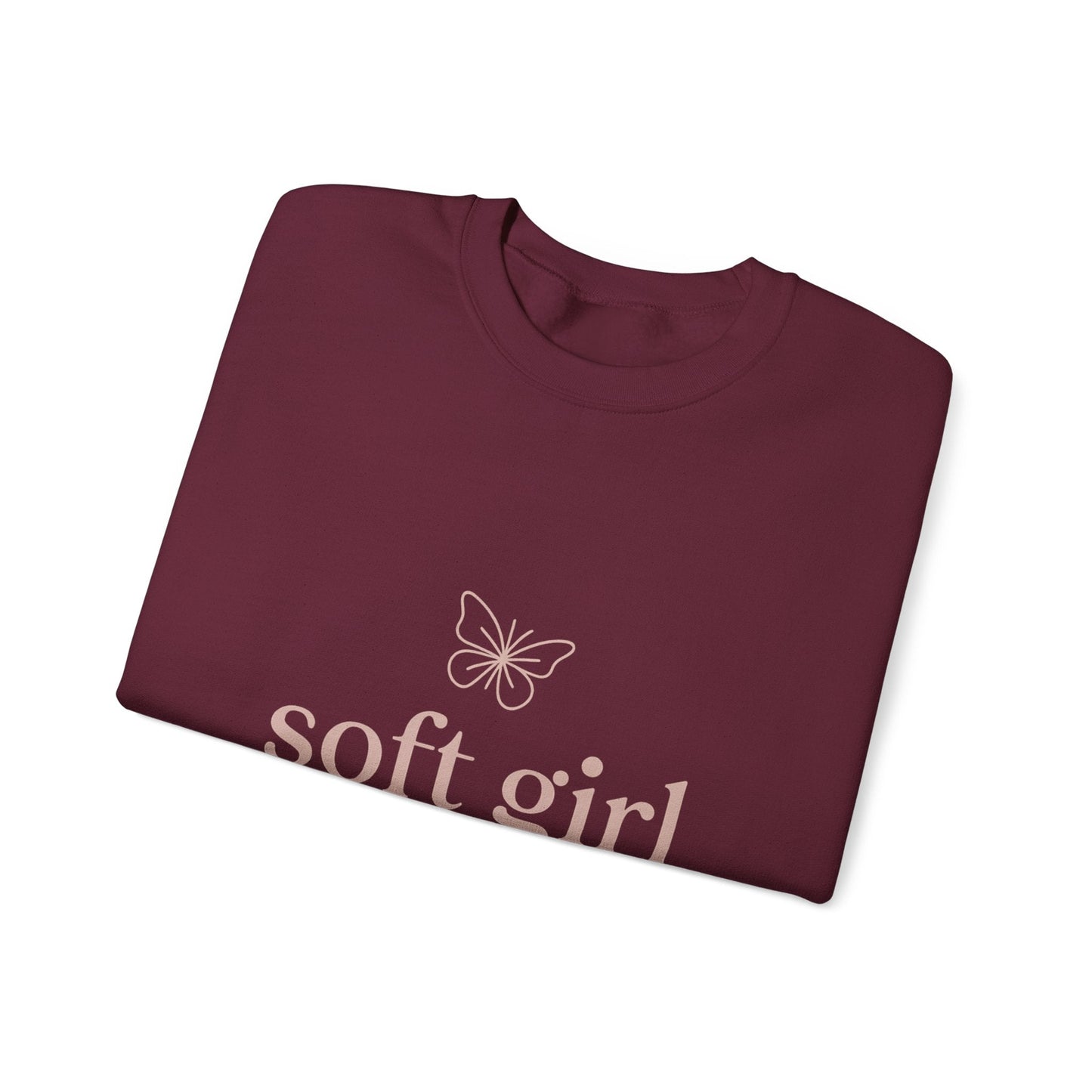 Soft Girl Era Crewneck Sweatshirt Printify